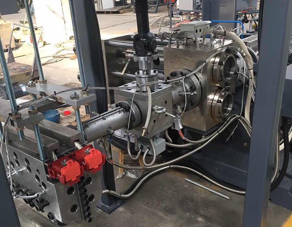 Application of Dual-Column Screen Changer in PET Strap Production Line